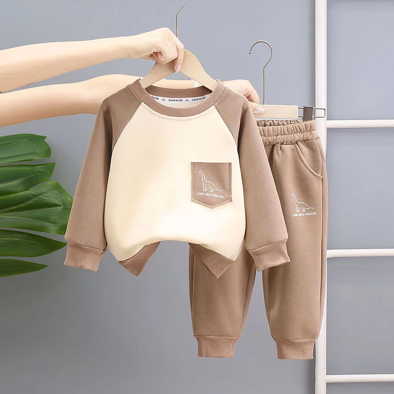 Conjunto acolchado de invierno para bebé – Jersey y pantalón - imagen 2