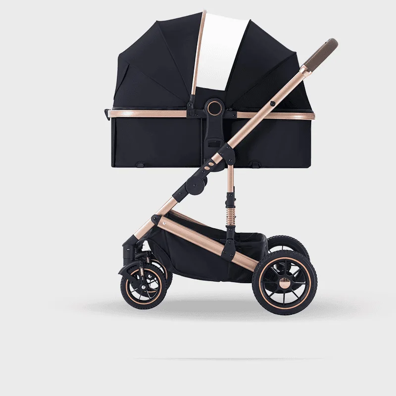 Hoge Landschap cochecito plegable con asiento y tumbona cómoda - imagen 3