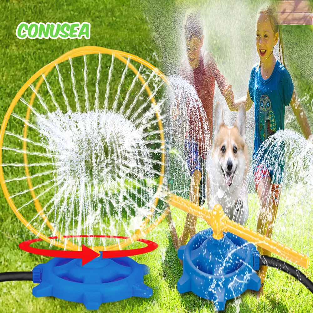 Aspersor circular infantil de agua para jardín, juegos exterior - imagen 4