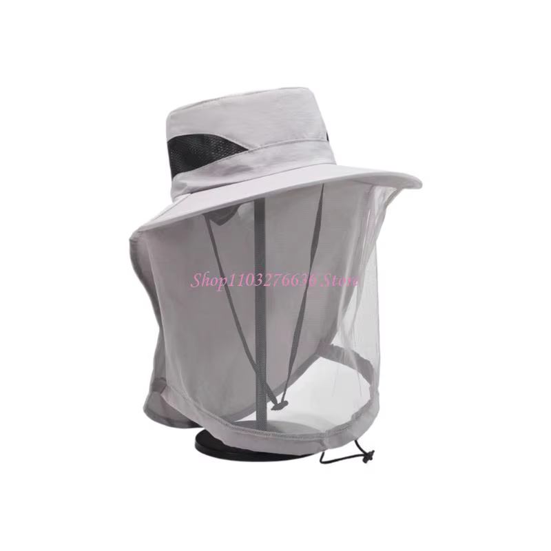 Malla antimosquitos ligera plegable para acampar y pescar - imagen 4