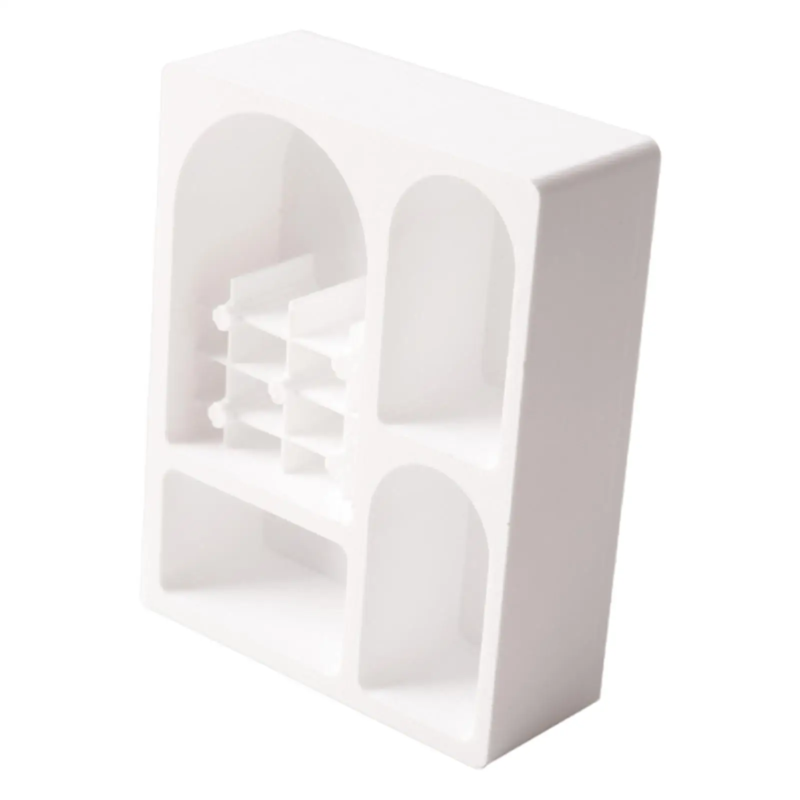 Librería artesanal para casa de muñecas con estante de exhibición - imagen 3
