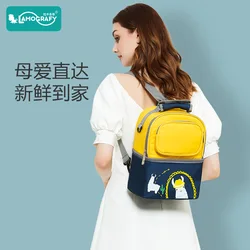 Bolsa de pañales impermeable gran capacidad con cambiador