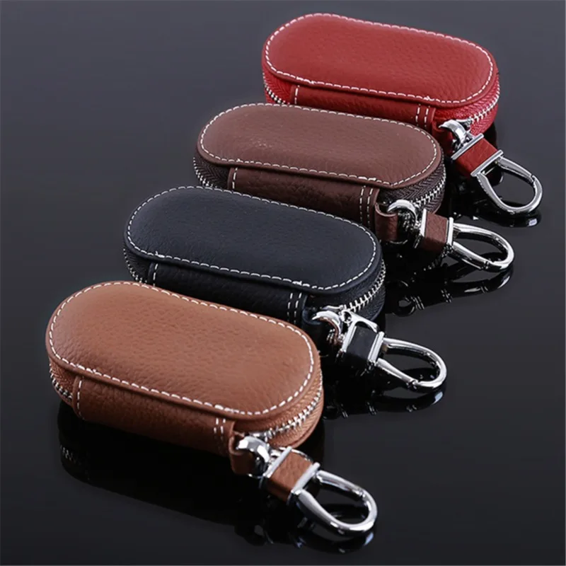 Funda para llaves de coche en cuero PU con cremallera - imagen 5