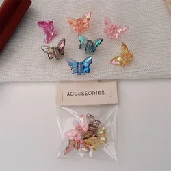 Pinza de pelo mariposa de colores para niña, hada floral