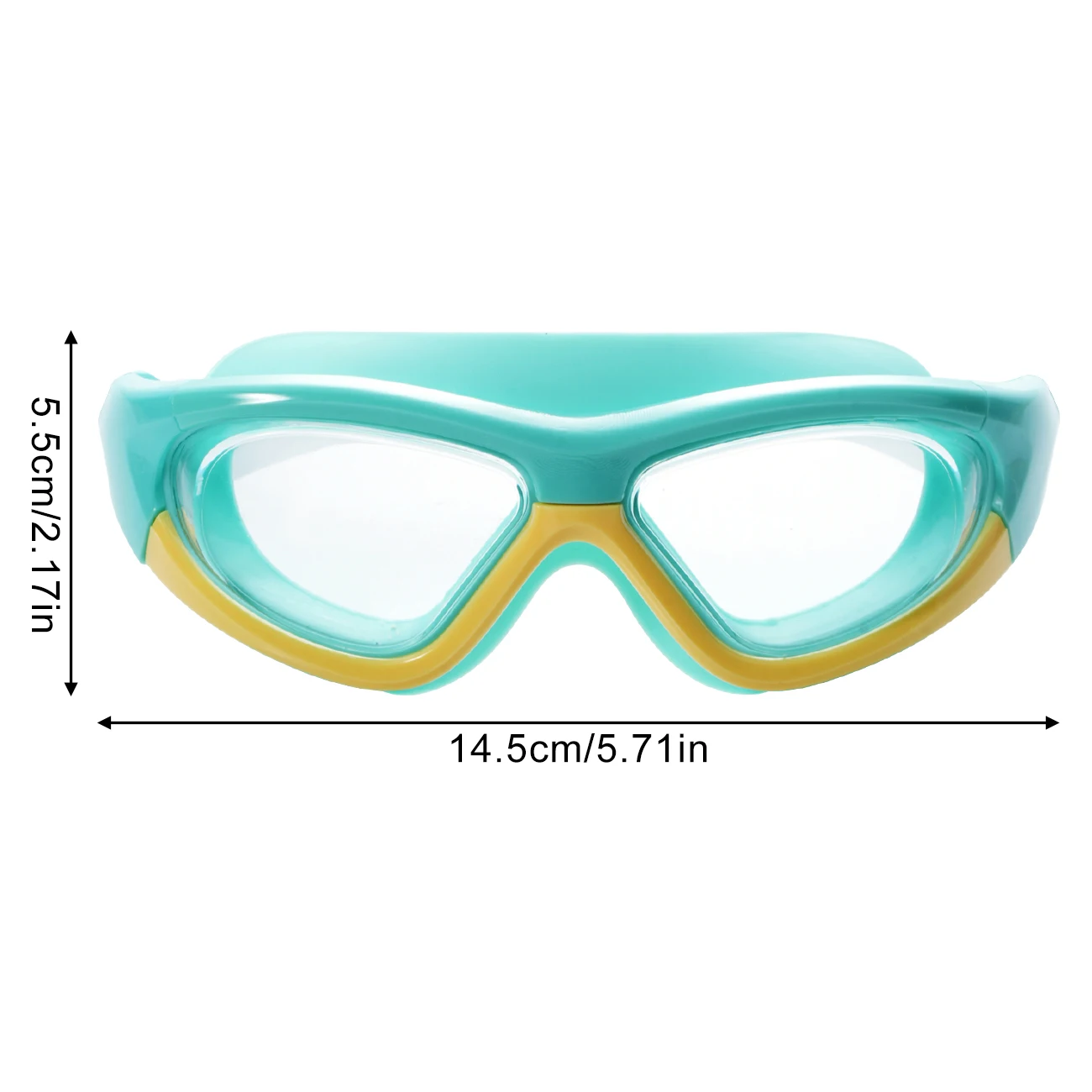 Gafas de natación panorámicas antiniebla UV estancas sin fugas