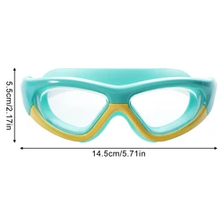 Gafas de natación panorámicas antiniebla UV estancas sin fugas