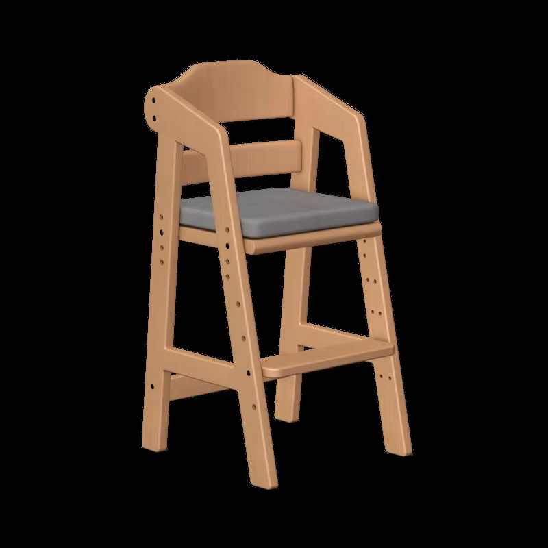 Trona evolutiva de madera maciza para niños - imagen 5