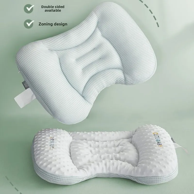 Almohada infantil transpirable de doble cara para descanso - imagen 3