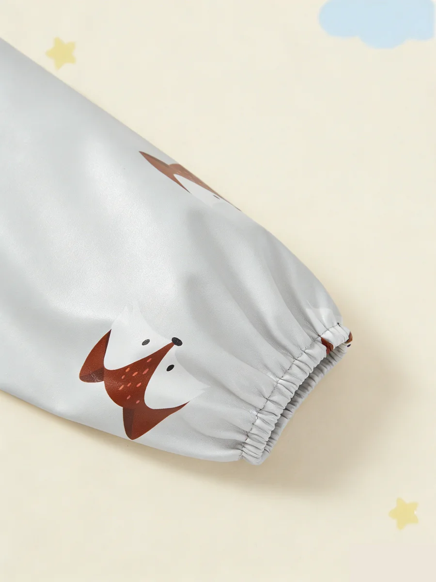 Mono impermeable para bebé con estampado de zorro