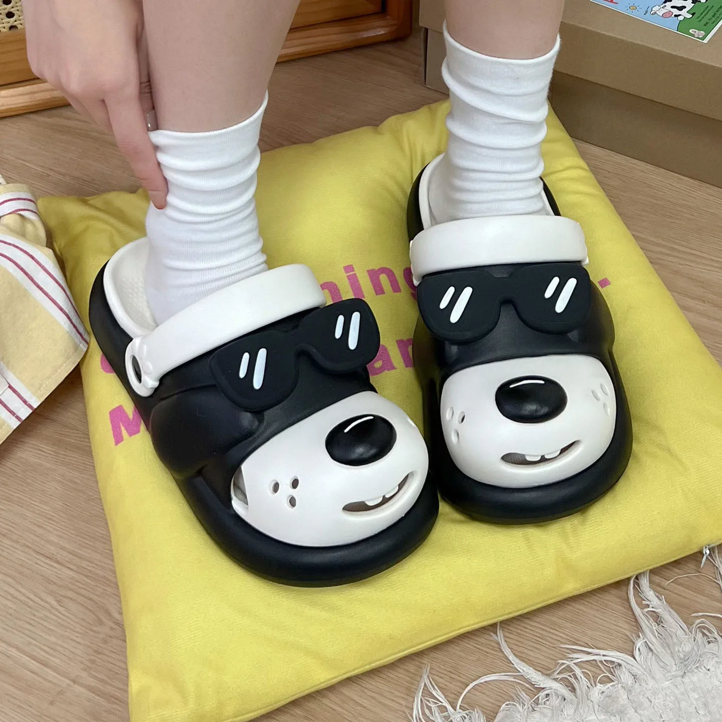 Pantuflas antideslizantes de verano con dibujos animados para niños - imagen 4
