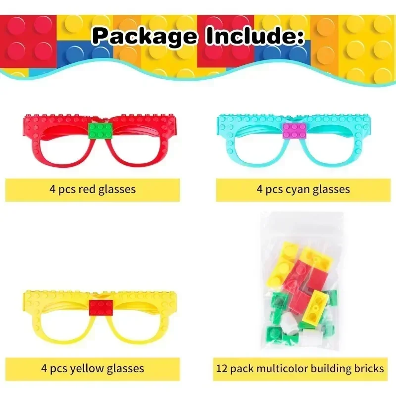 Niño construyendo sus gafas creativas