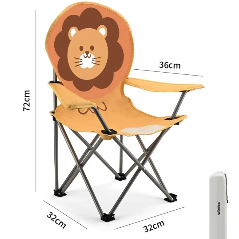 Silla de camping infantil ligera plegable para exteriores - imagen 2