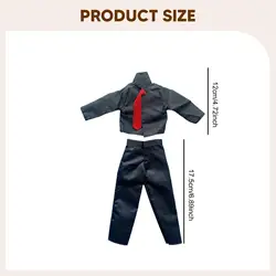 Conjunto top y pantalones para muñecas y figuras de acción