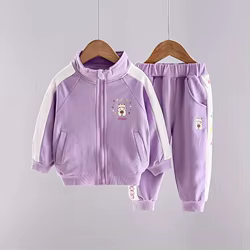 Conjunto bebe 2 piezas: camiseta y pantalon unisex, primavera-otono