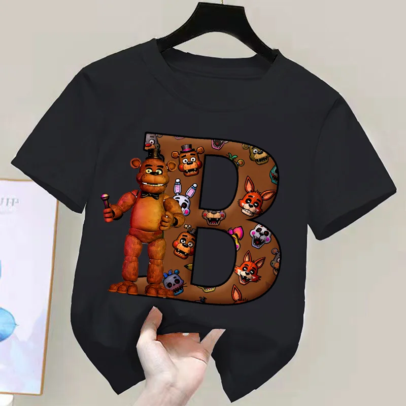 Camiseta infantil manga corta cuello redondo Cinco Noches en Freddy's - imagen 3
