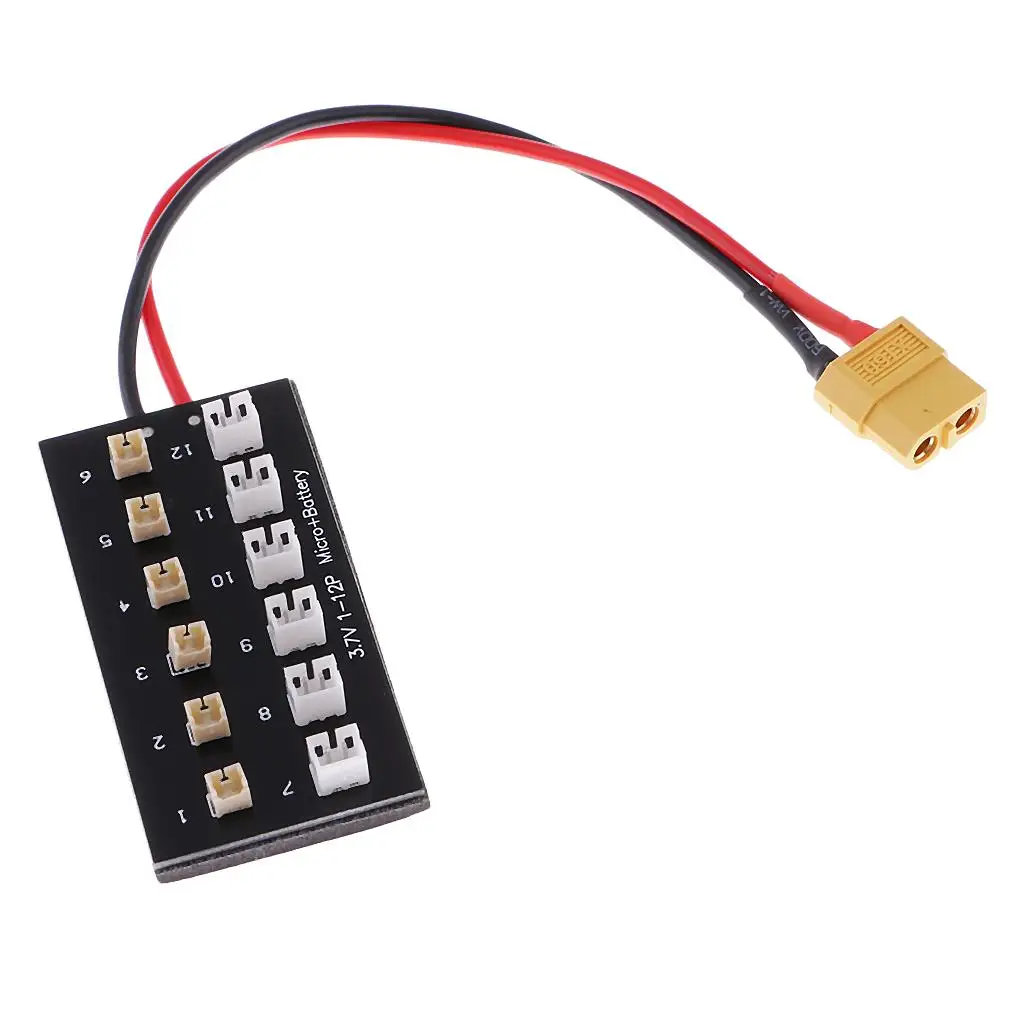 Placa de carga paralela con conectores Micro JST
