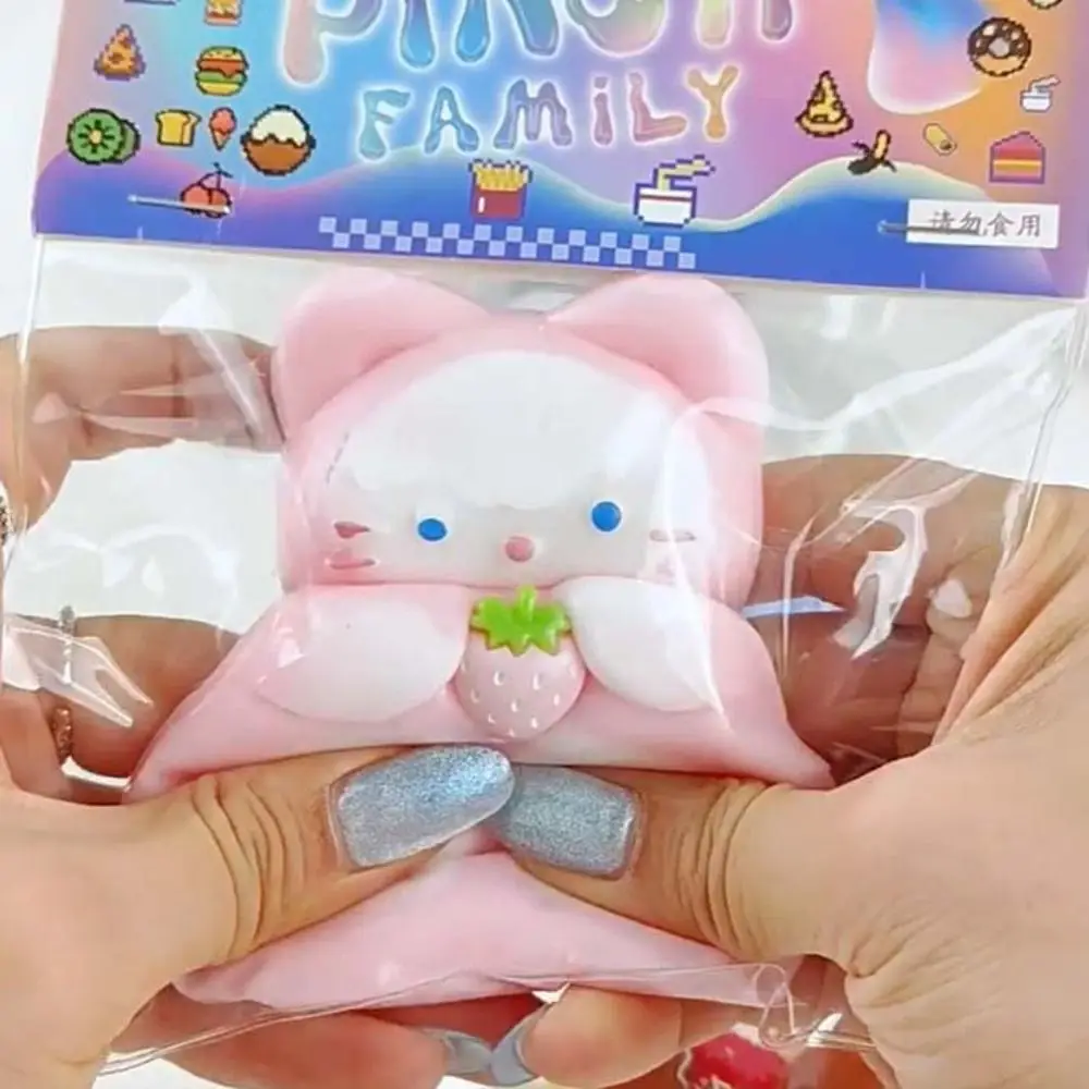 Juguete sensorial de gato con peluche antiestrés TPR suave - imagen 2