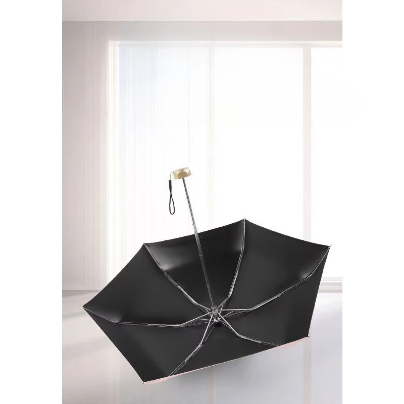 Sombrilla ligera para sol y lluvia con protección UV - imagen 4