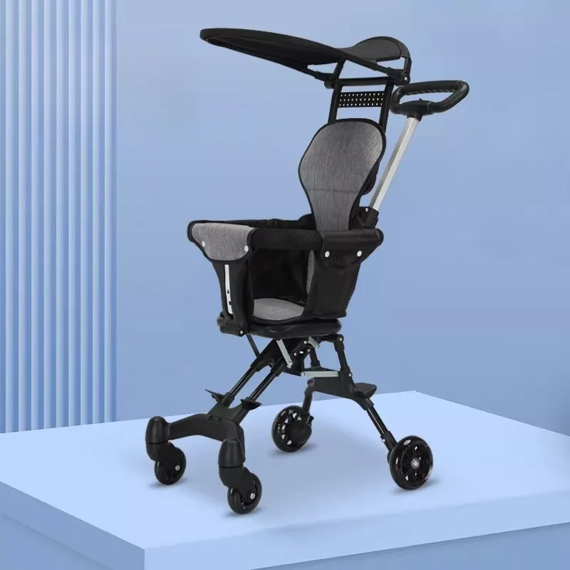 Cochecito ligero plegable con asiento reversible para recien nacidos - imagen 5