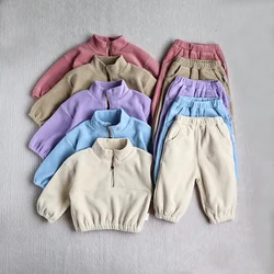 MILANCEL Sudadera con capucha de lana para bebé y niño – Otoño