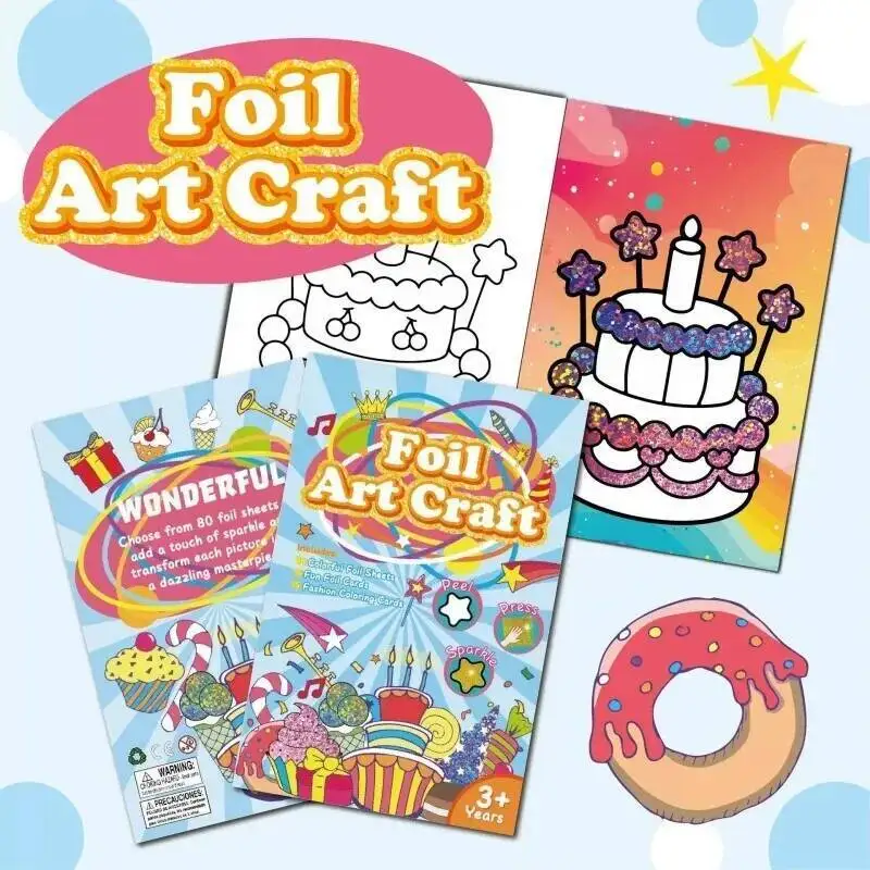 Libro de pegatinas y arte mágico