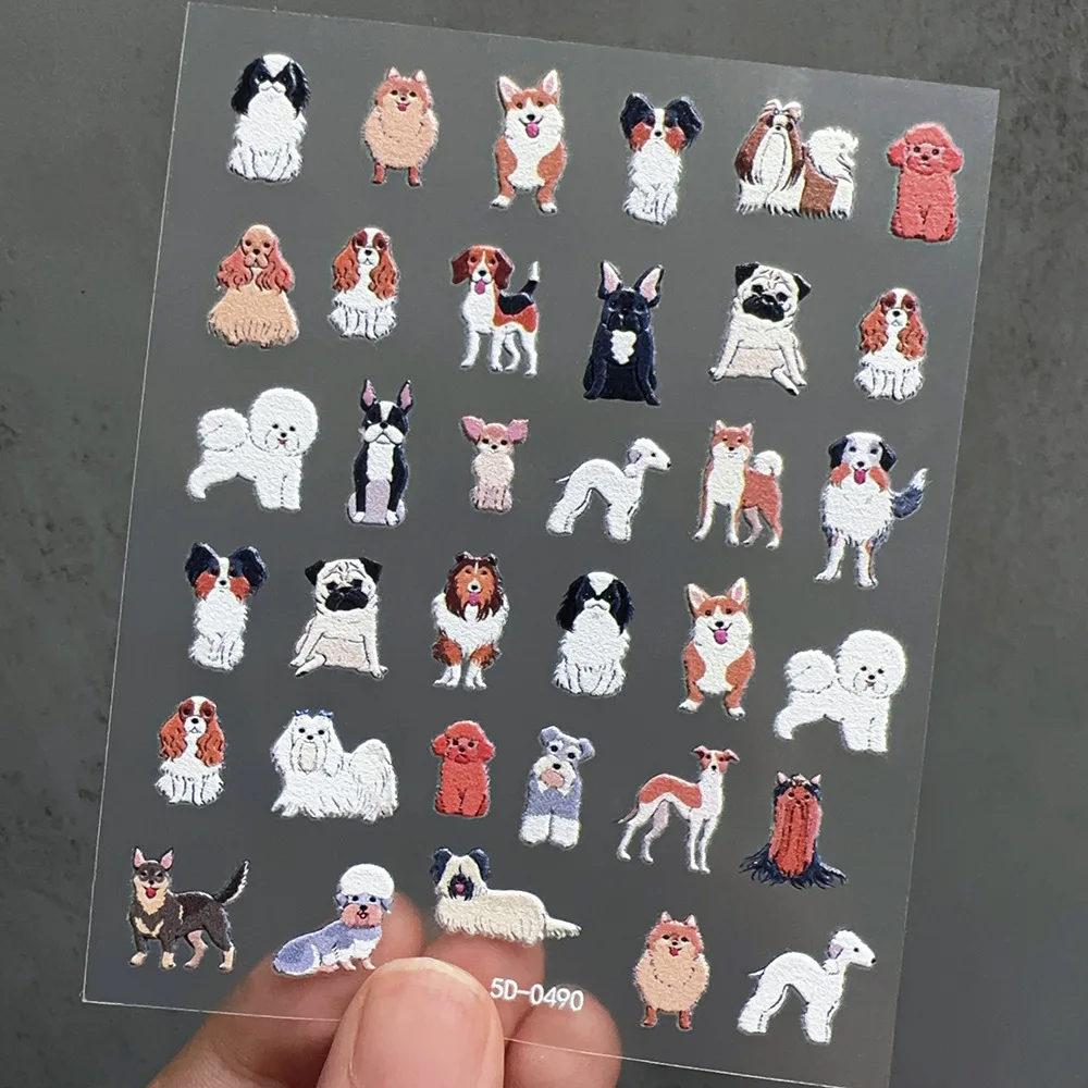 Detalles de calcomanías Kawaii de mascotas