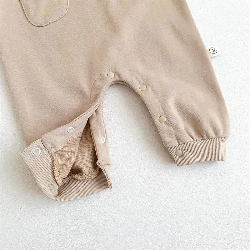 Milangel mono bebé con capucha y cuello vuelto - Otoño - imagen 5