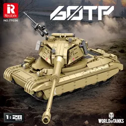 Bloques de construcción de tanque militar 60TP para niños, DIY
