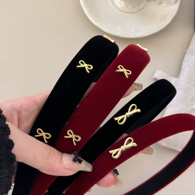 Diademas para el cabello niña con lazo vintage suave - imagen 4