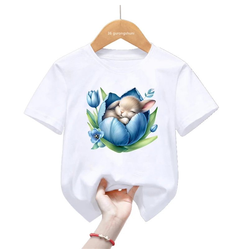 Camiseta infantil con animales del zoo para niño y niña - imagen 5