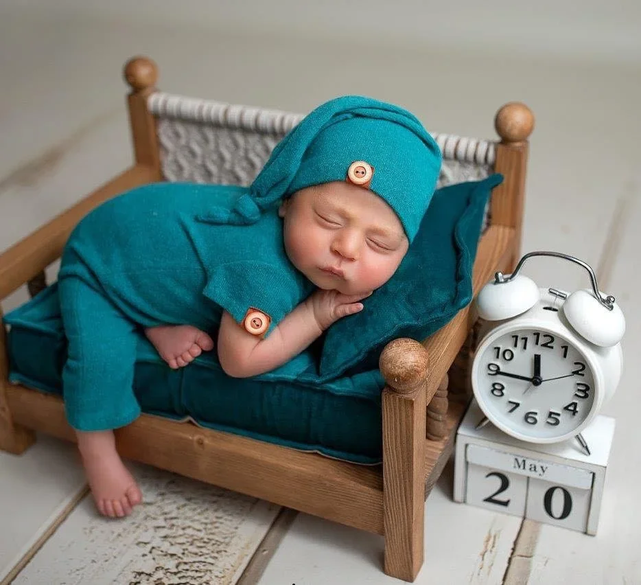 Accesorios para fotografía de recién nacido: almohada, cojín y cesta - imagen 2