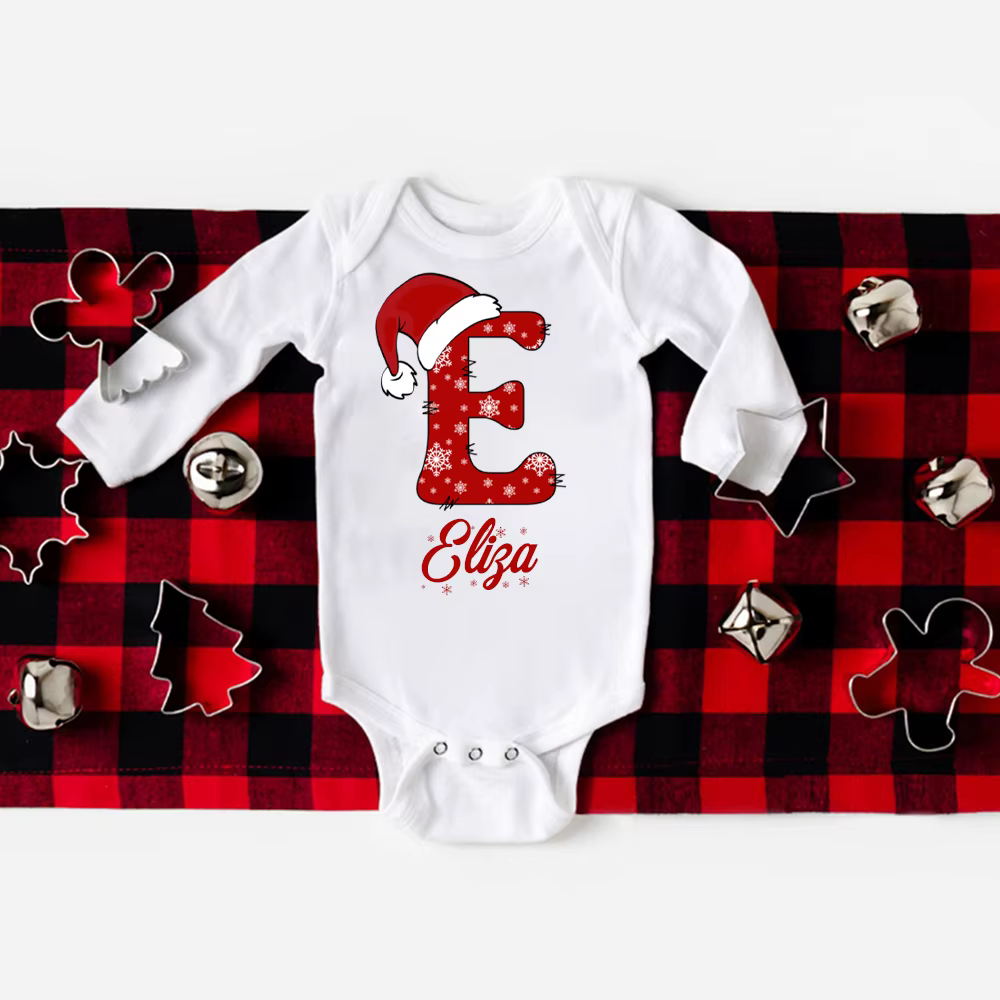 Body bebé personalizado con nombre – Regalo navideño ideal - imagen 5