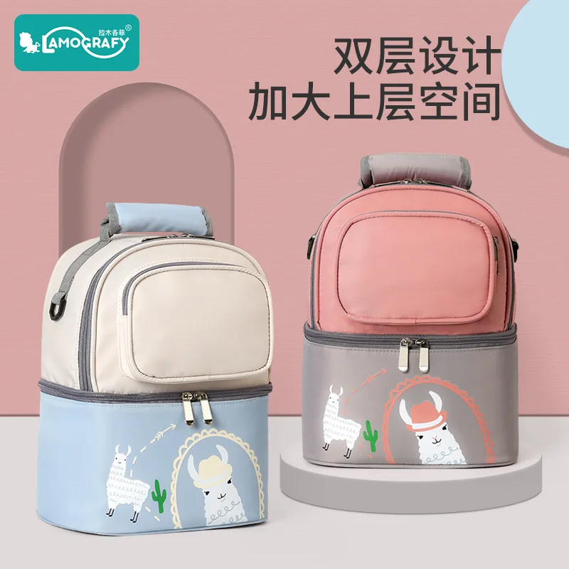 Bolsa de pañales impermeable gran capacidad con cambiador - imagen 2