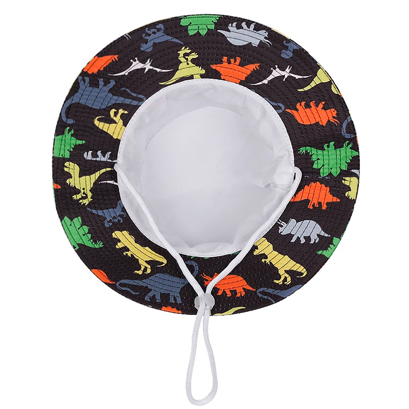 Gorra panamá algodón dibujos animados con protección solar bebé - imagen 4