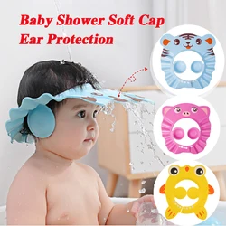 Gorro ajustable suave para bebé con protección de oídos
