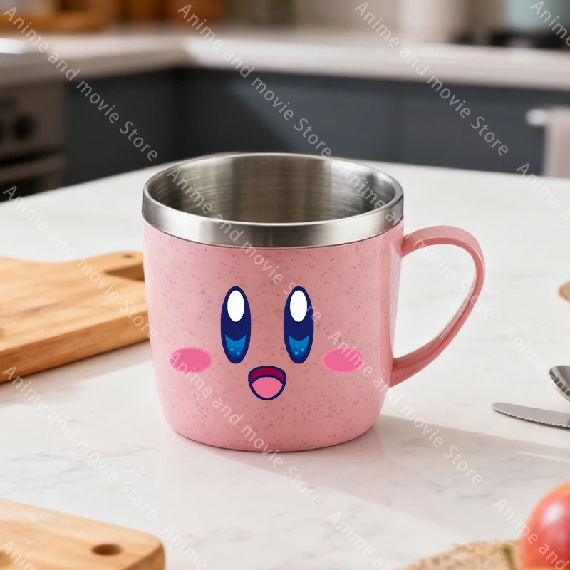 Botella de agua infantil Kirby acero inoxidable 304 unisex - imagen 5