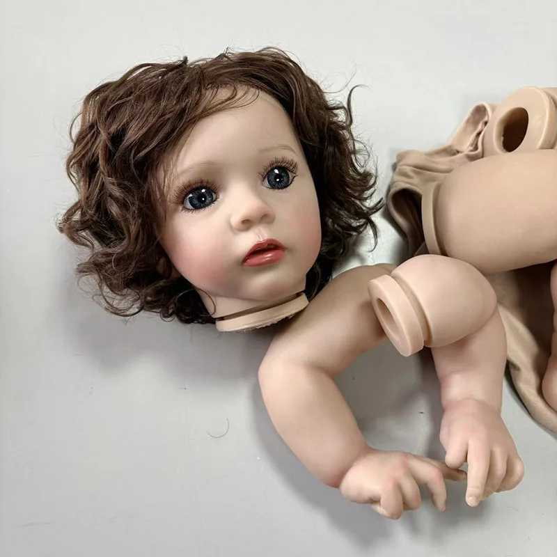 Muñeca Reborn Missy pintada a mano con piel 3D y ojos incluidos - imagen 2