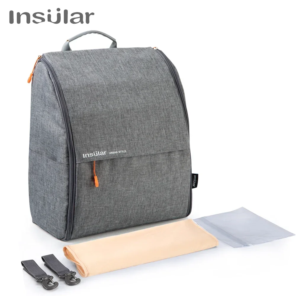 Insular Mochila para pañales - Bolsa maternidad viaje diario - imagen 5