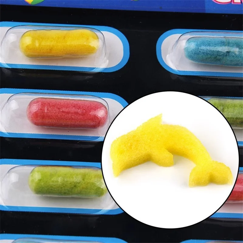 Juguete de baño con cápsulas absorbentes que crecen en el agua - imagen 3