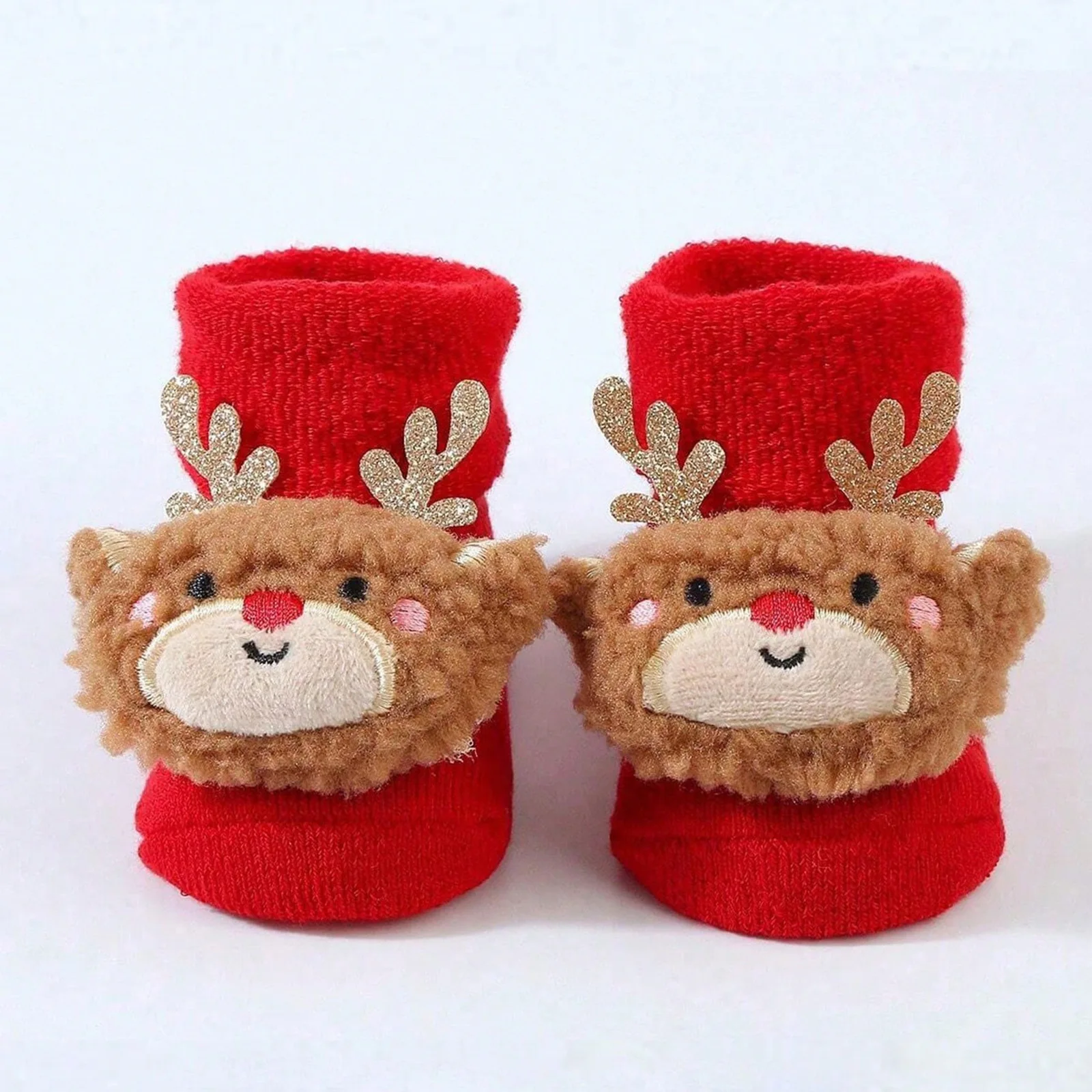 Calcetines de Navidad para bebé – Tejidos suaves y cálidos - imagen 4