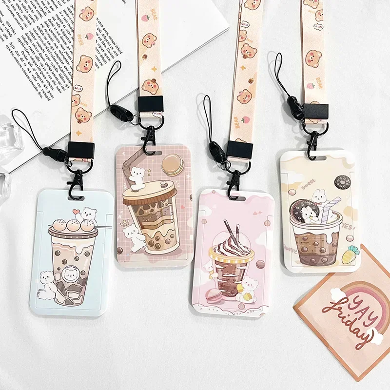 Funda para tarjetas de identificación infantil en plástico ABS – diseño té - imagen 3