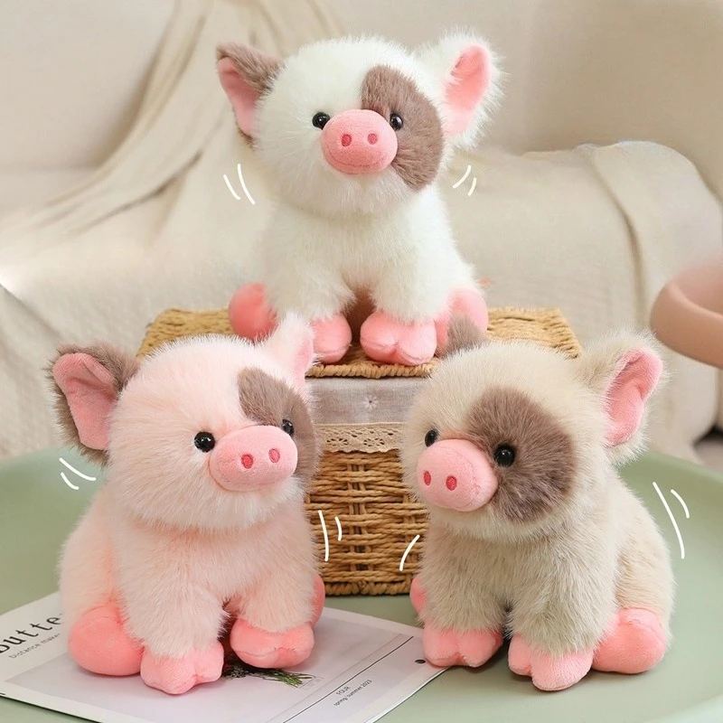 Peluche cerdito ultrasuave para cachorros – Juguete de dentición seguro - imagen 3