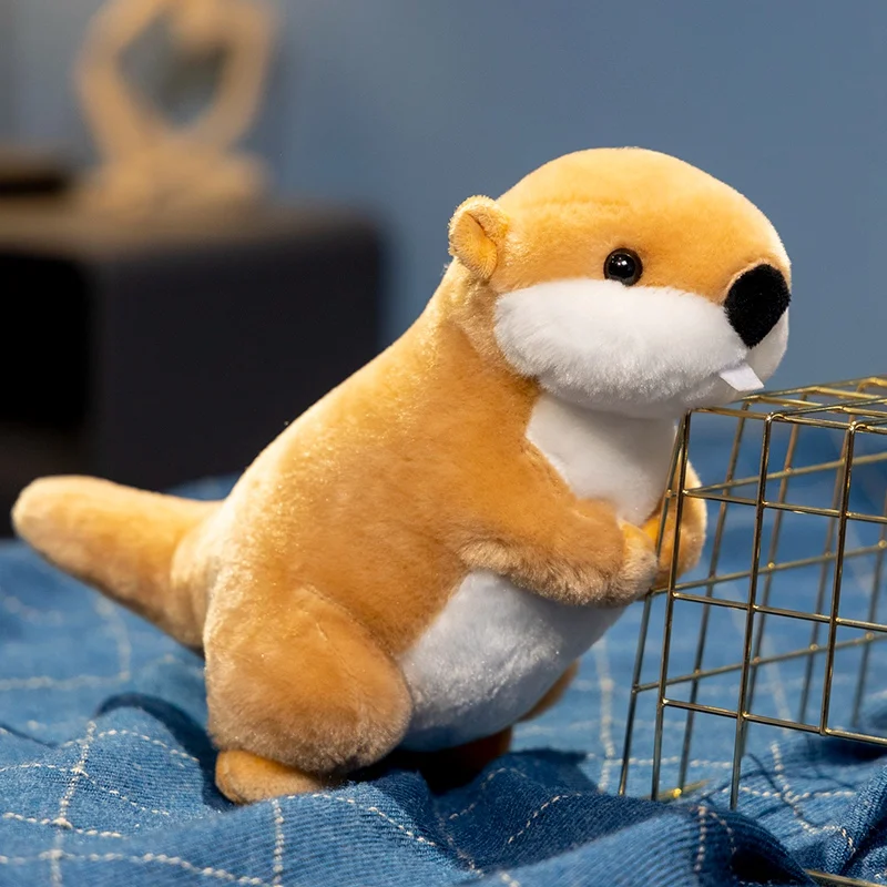 Peluche nutria suave para máquina de garras, regalo infantil adorable - imagen 2