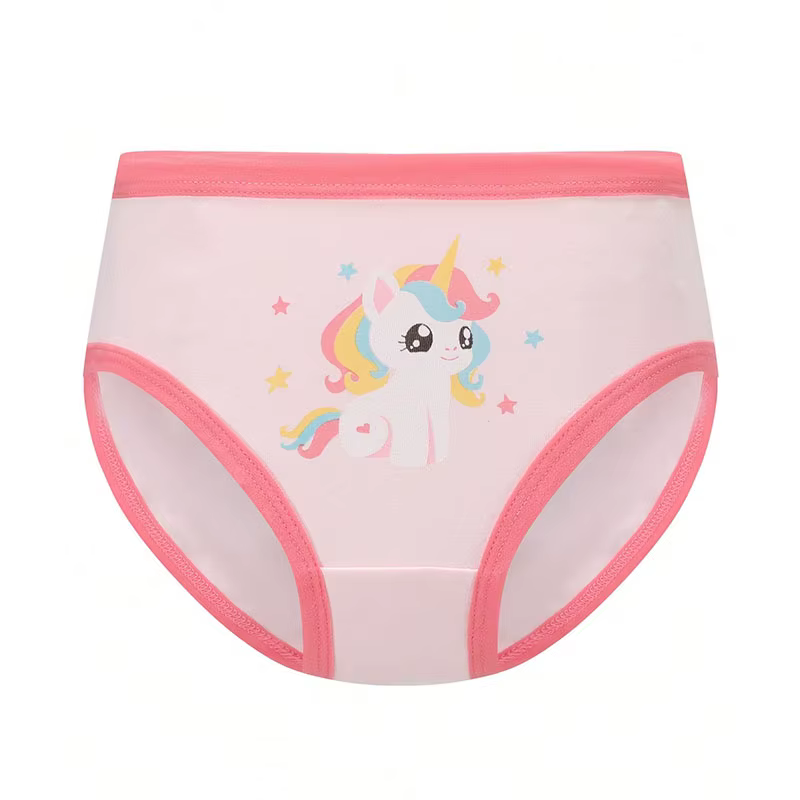 Braguitas niña algodón lavable arcoíris interior cómoda - imagen 4