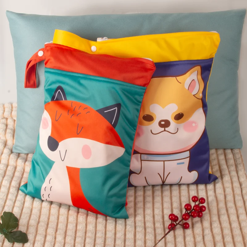 Babyshow Bolsa de Pañales Impermeable Reutilizable – Doble Cremallera - imagen 5