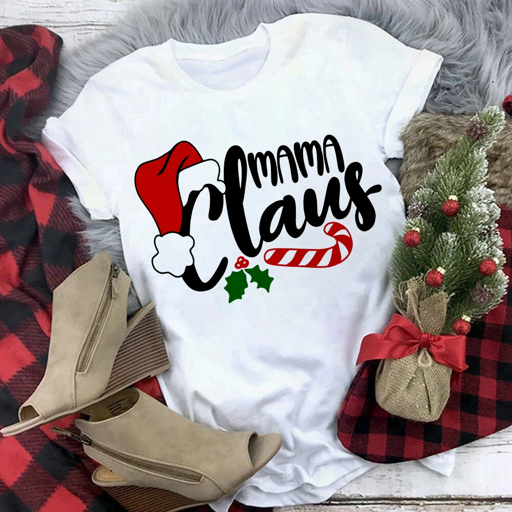 Conjunto familiar navideño a juego: monos y camisetas de fiesta - imagen 5
