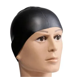 Gorro de natación silicona para niños – Protege orejas y cabello