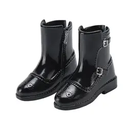 Botas miniatura para muñecas estilo formal de tubo corto