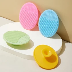 Cepillo de silicona para lavar el pelo de bebé, suave