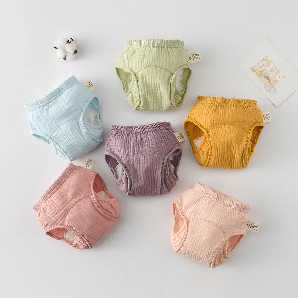 Pañal de tela lavable impermeable para bebé – Training pants de algodón - imagen 2